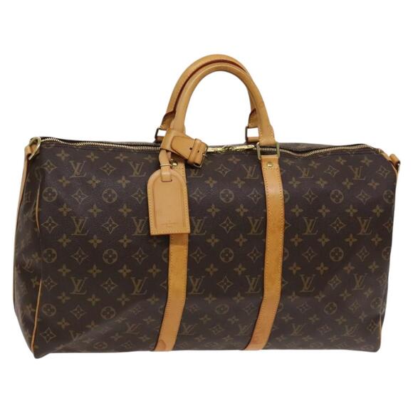 LOUIS VUITTON Monogram Keepall Bandouliere 50 Boston Bag M41416 - Picture 1 of 16